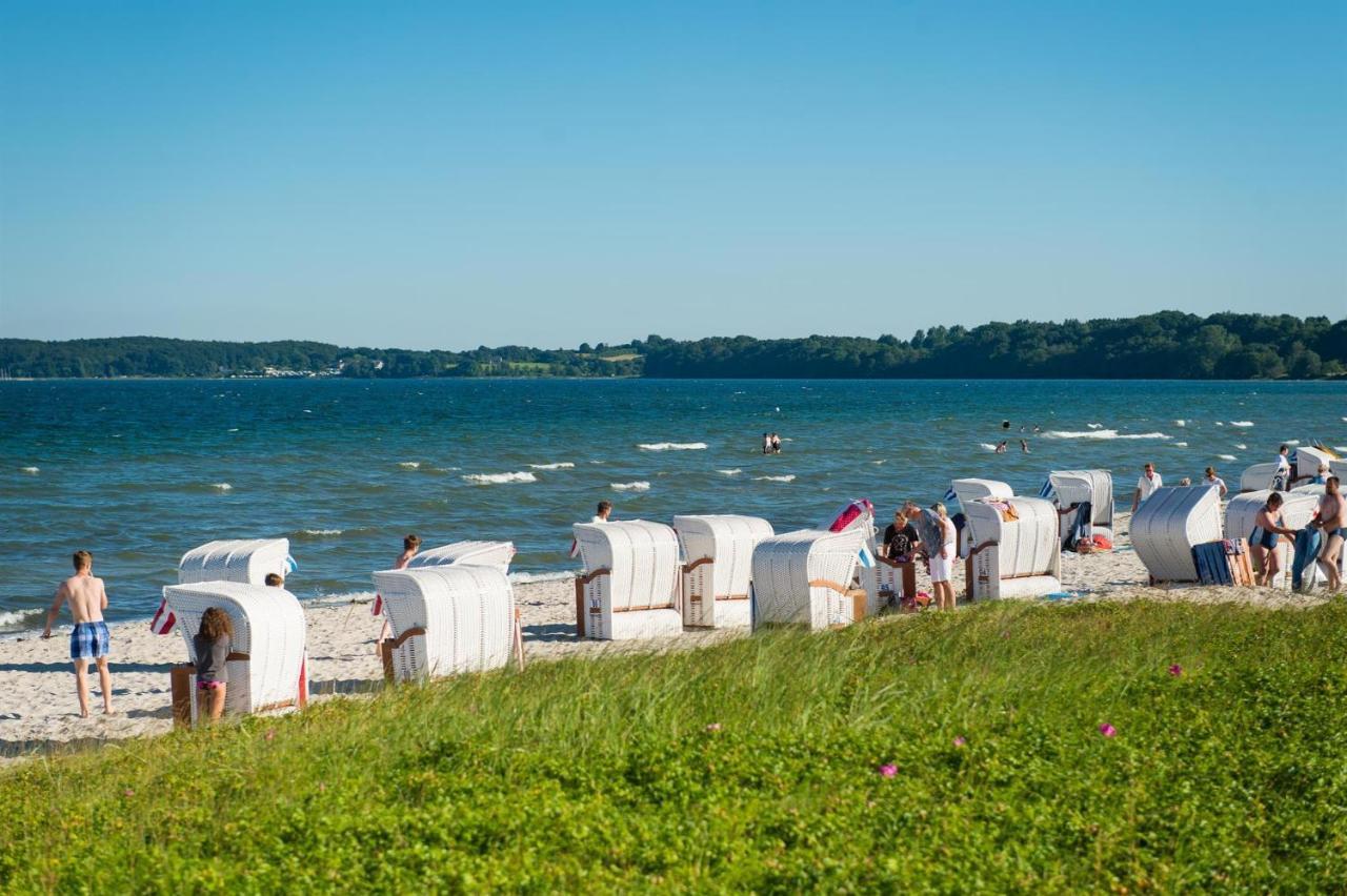 Ferienwohnung Viola Glücksburg Esterno foto